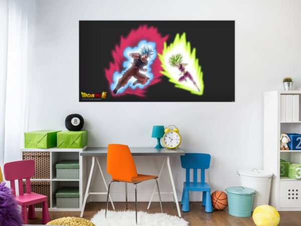 Cuadros PVC Dragon Ball Super Goku vs Kefla