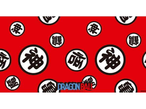Cuadros PVC Dragon Ball Super Símbolos Blanco y rojo