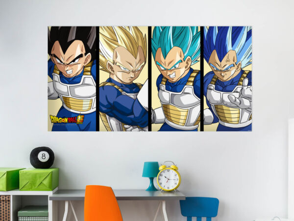 Cuadros PVC Dragon Ball Super Vegeta