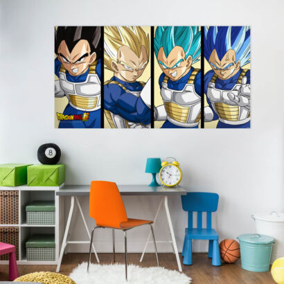 Cuadros PVC Dragon Ball Super Vegeta