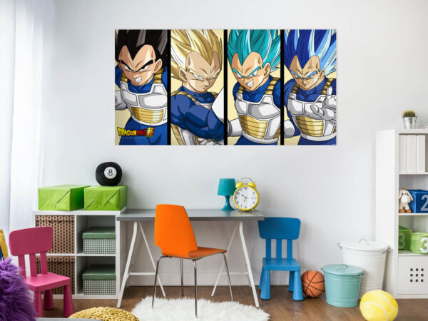 Cuadros PVC Dragon Ball Super Vegeta