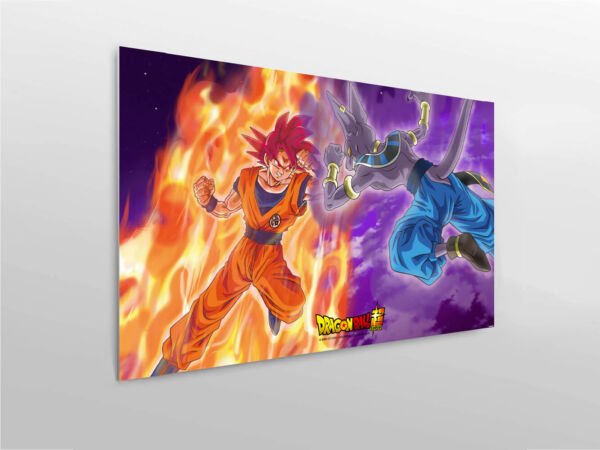 Cuadros PVC Dragon Ball Super Goku vs Beerus