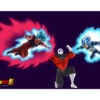 Cuadros PVC Dragon Ball Super Goku y Vegeta vs Jiren