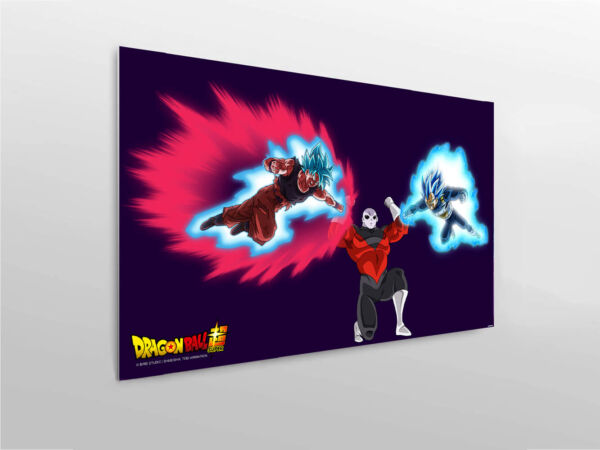 Cuadros PVC Dragon Ball Super Goku y Vegeta vs Jiren