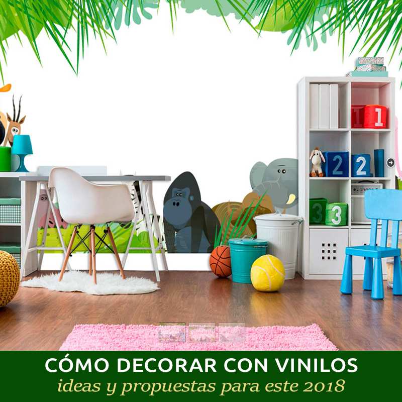 cómo decorar con vinilos