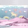 Cabecero Cama PVC Infantil Unicornio