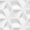 Cabecero Cama PVC Textura Abstracta Blanca Moderna