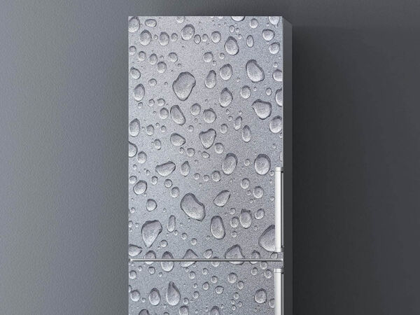 Vinilo Frigorífico Textura Gris Refrescante