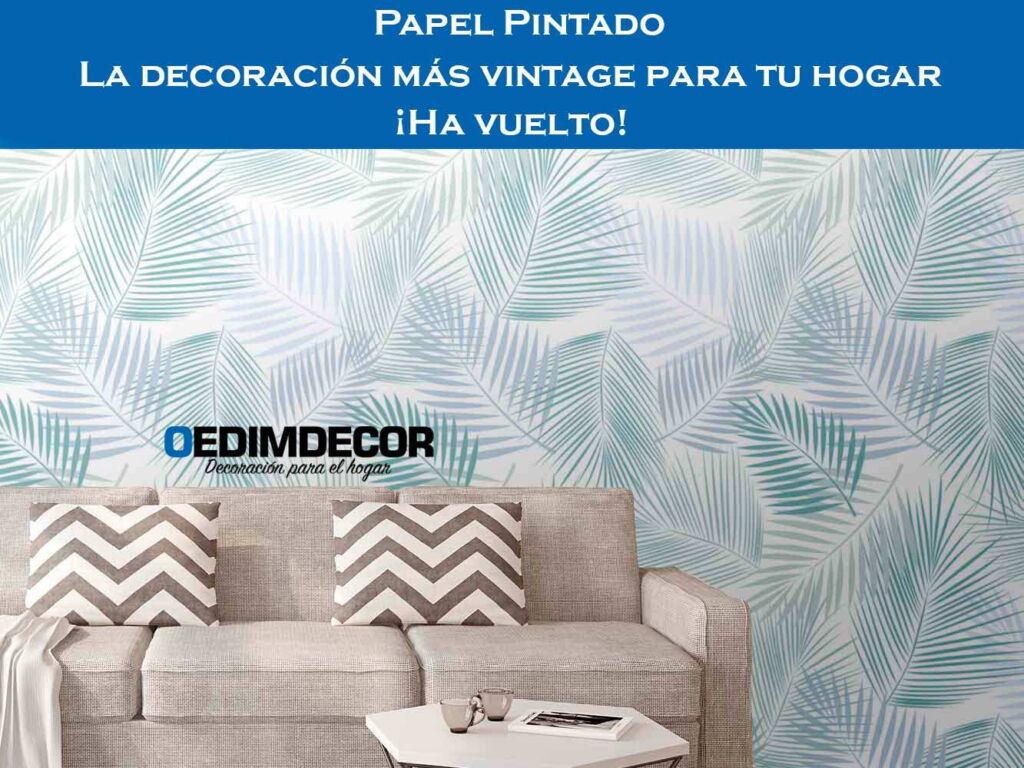 Papel Pintado. La decoración más vintage para tu hogar ¡ha vuelto!. -  Tienda de decoración online