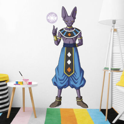 pegatina pared beerus