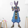 pegatina pared beerus dragon ball