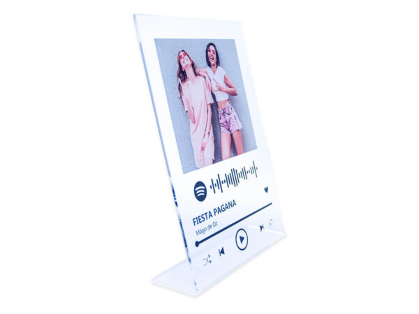 Placa Spotify Personalizada