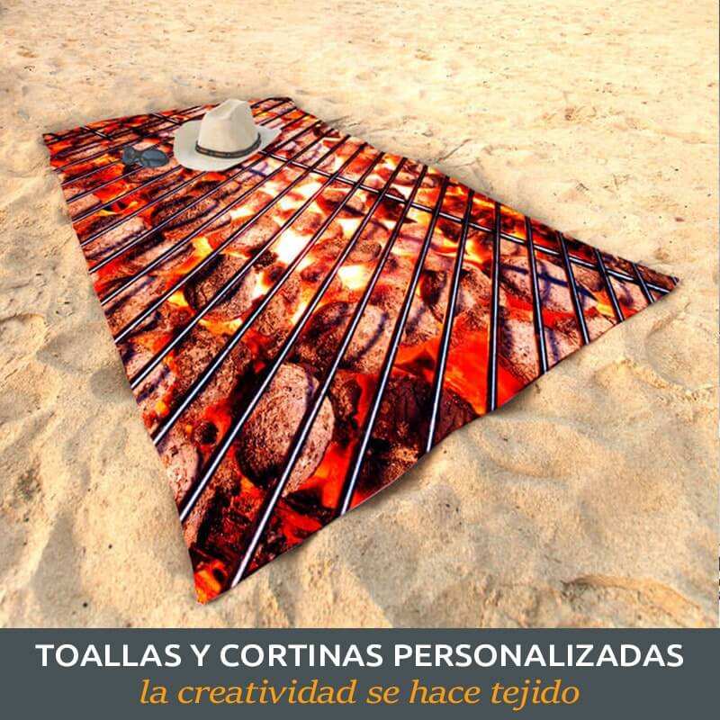 toallas y cortinas personalizadas