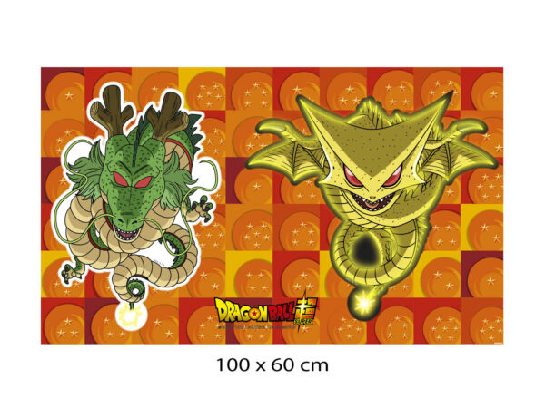 pack de pegatinas en vinilo dragon ball shenlong dorado