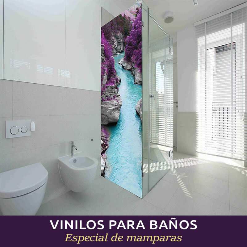 Vinilos para mamparas de ducha: Decora tu baño con diferentes estilos -  Tienda de Mamparas de Baño