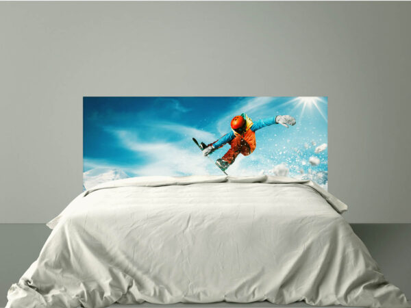 Cabecero Cama Salto Snowboard