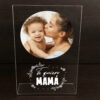 Placa Metacrilato Te quiero Mamá Personalizado