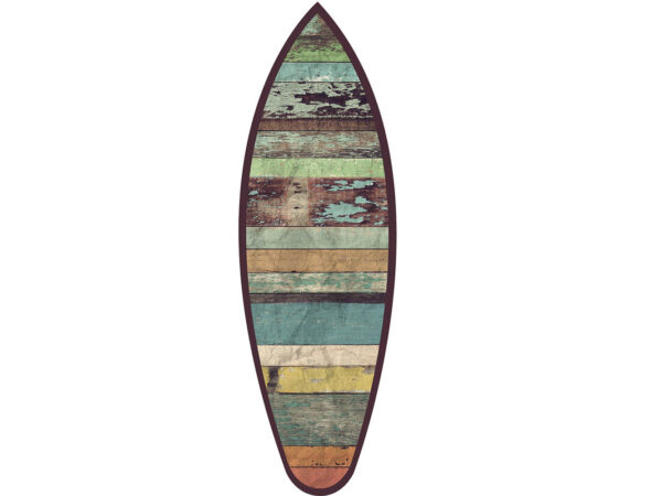 Tabla de Surf Madera Vieja