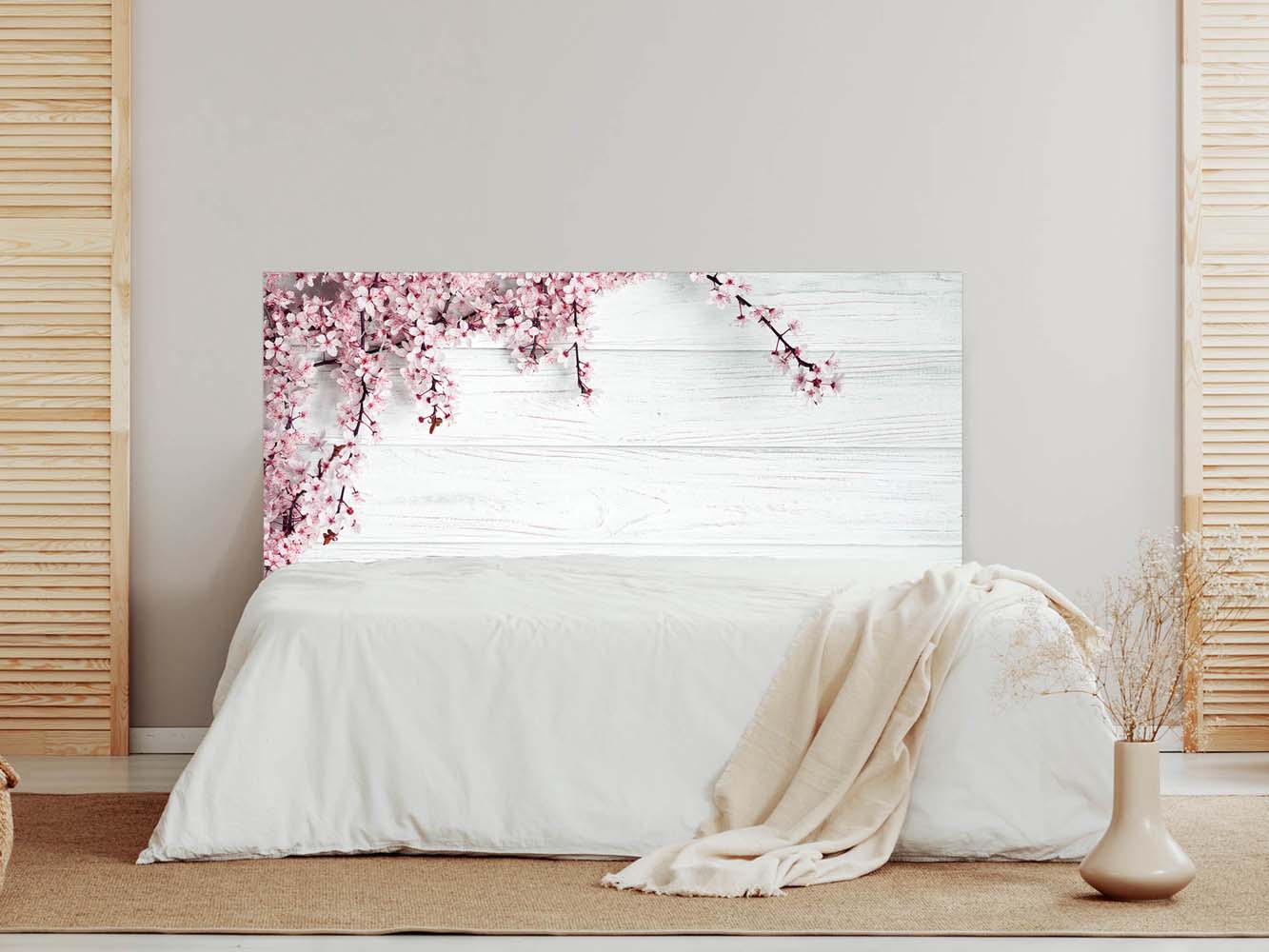 Cabecero moderno cama de 150 cm color blanco, cabeceros blancos