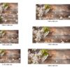 Cabecero Cama Madera con Flores