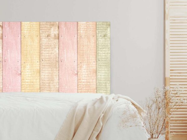 Cabecero Cama Madera Vieja Colores