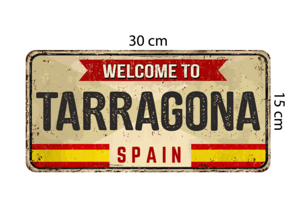 Matrícula Decorativa Tarragona