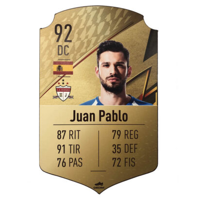 Cartas de Fútbol Personalizada