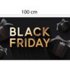 Vinilo Escaparate Black Friday Fondo Negro