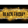 Vinilo Escaparate Black Friday Rebajas