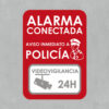 Señal Alarma Conectada Roja