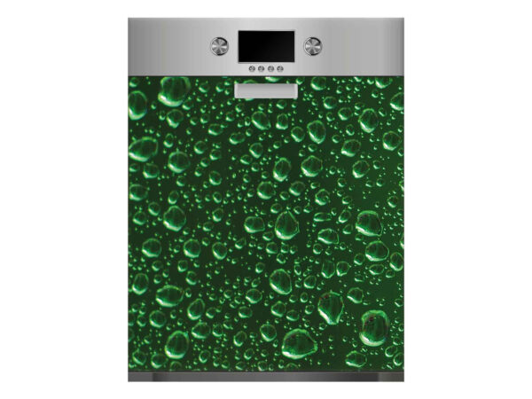 Vinilo Decorativo para Lavavajillas Agua Refrescante Verde