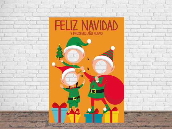 Photocall Feliz Navidad y Próspero Año Nuevo