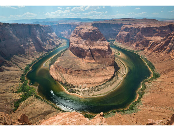 Póster Cañón Arizona y Montañas Nevadas