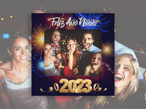 Photocall Feliz Año Nuevo 2023