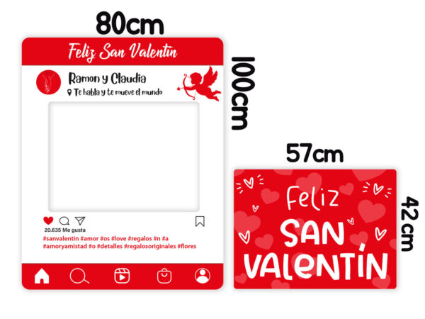 Photocall San Valentín + Carteles