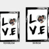 Placa Metacrilato Love Personalizada