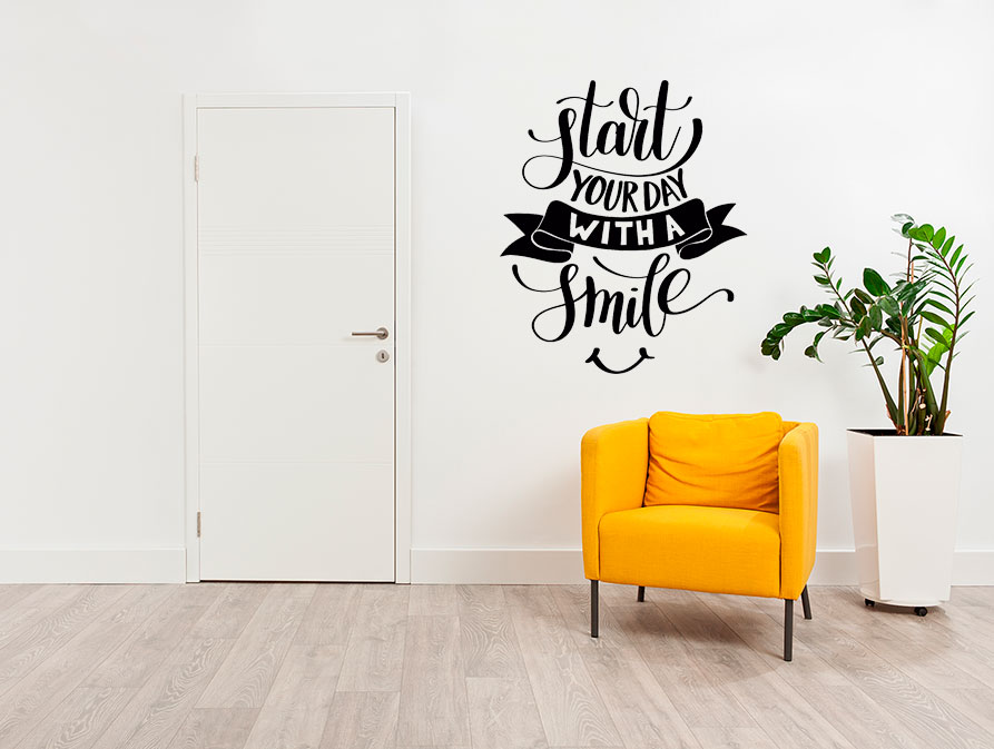 La forma sobrino laringe Vinilos decorativos para pared: cómo decorar una sala de espera -