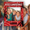 Photocall Cumpleaños Telarañas + Cartel Personalizado