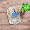 Carta de Fútbol Icono Personalizada