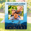 Photocall Cumpleaños Ciclismo + Cartel Personalizado