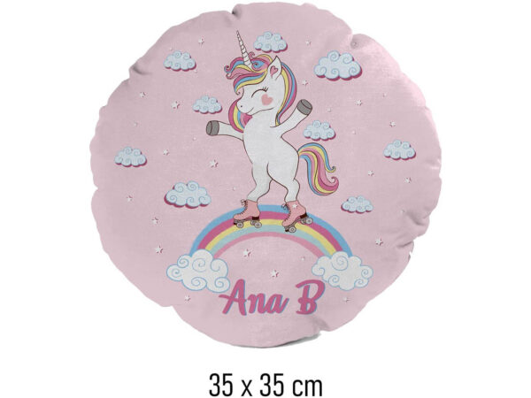 Oedim Cojín Unicornio Fondo Rosa