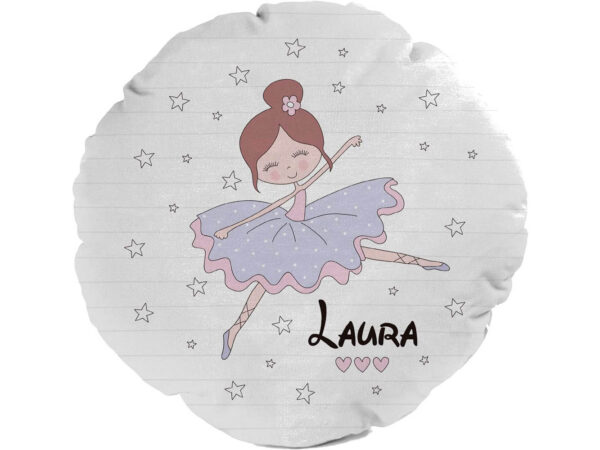 Cojín Bailarina Personalizado