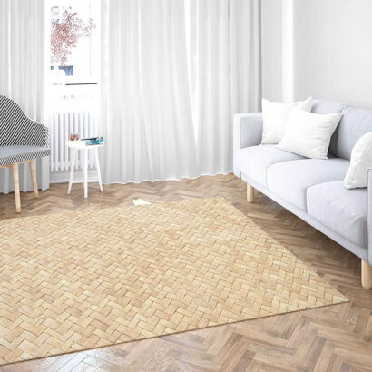 Alfombra Imitación Madera