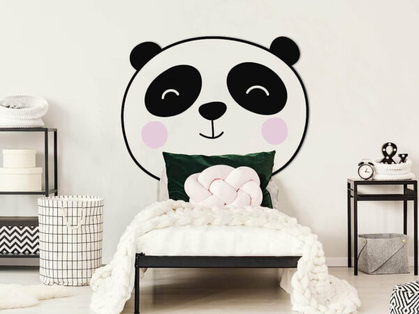 Cabecero Cama Infantil PVC Animales Panda