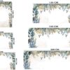 Cabecero plantas tropicales