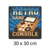 Matrícula Decorativa Retro Game Console
