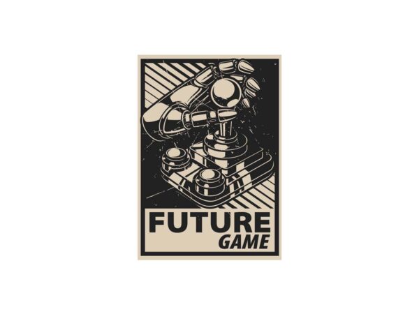 Matrícula Decorativa Future Game