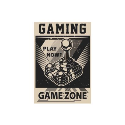 Matrícula Decorativa Game Zone