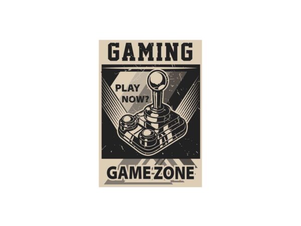 Matrícula Decorativa Game Zone