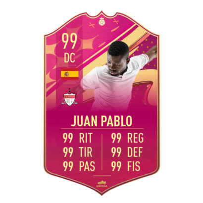 Carta futbol personalizada Futties